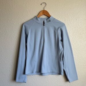 Vintage The Northface Tiffany Blue Flight Series Fleece Top